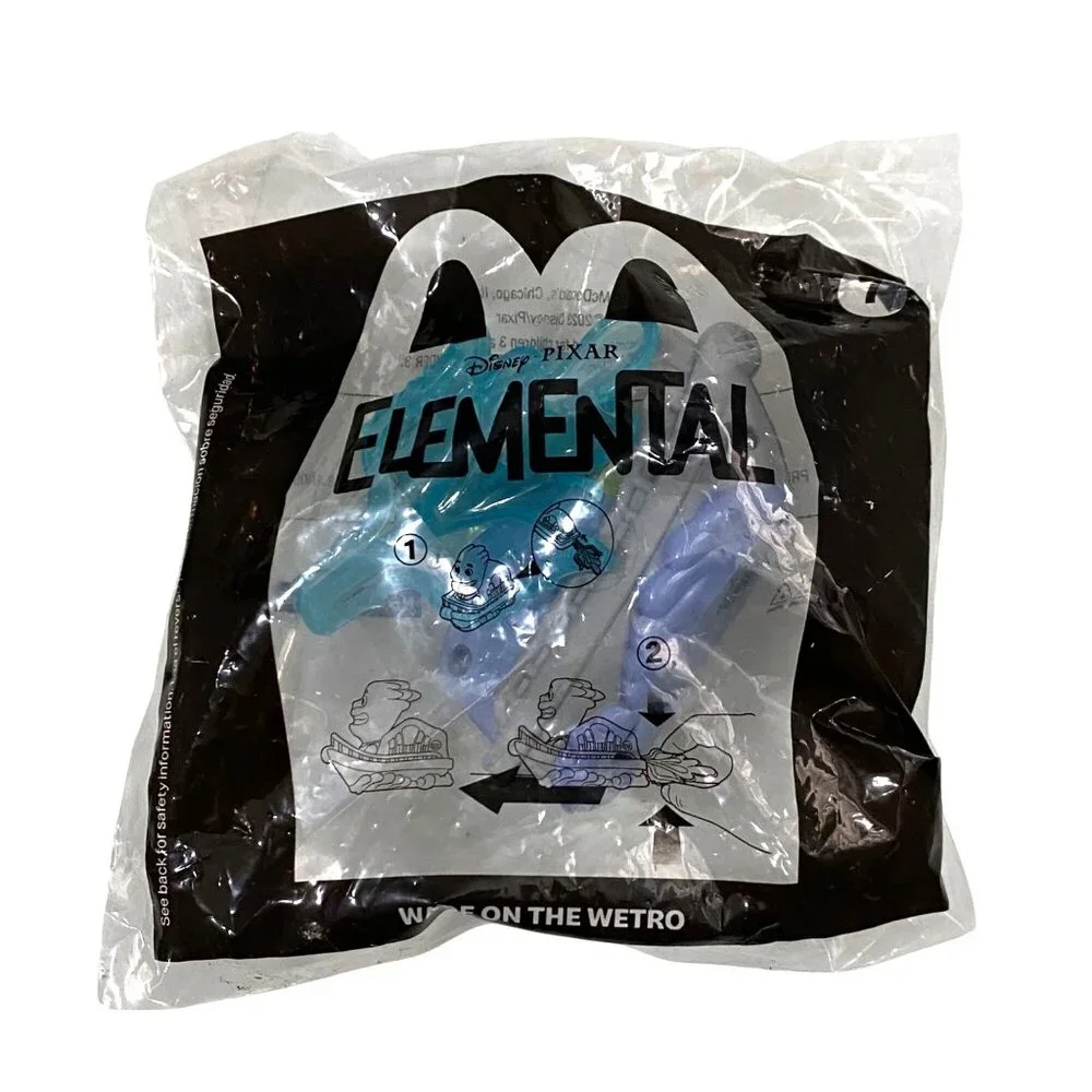 McDonalds Kids Happy Meal Toy Lot of 4 Elemental Mermaid‎ Lightyear Valkyrie